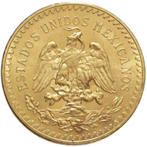 50 Pesos Messico Oro